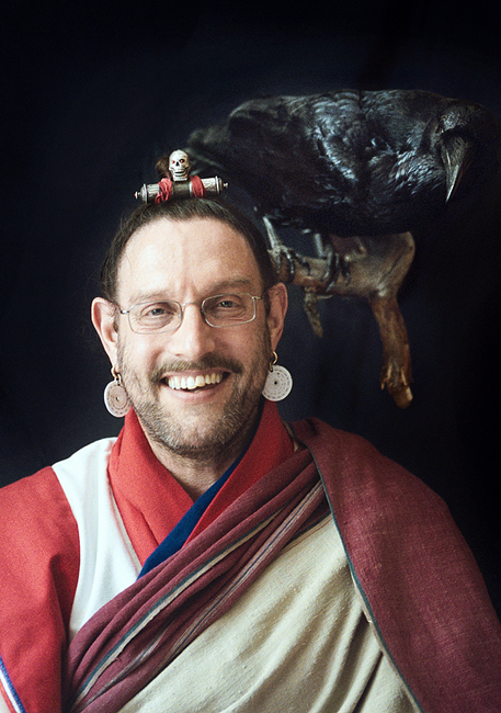 Ngala Rig&rsquo;dzin with raven