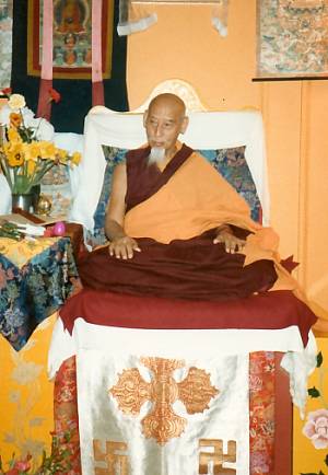 Seine Heiligkeit Song Rinpoche