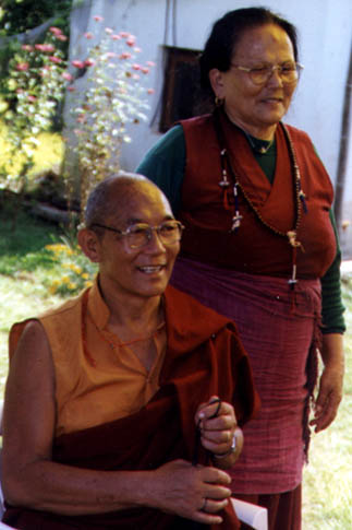 Lama Lödrö & Khandro Nyi-da Wangmo