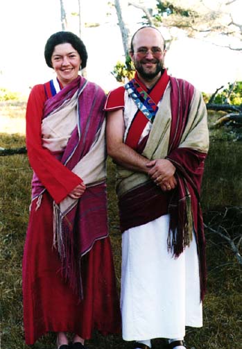 Khandro Déchen and Ngak’chang Rinpoche