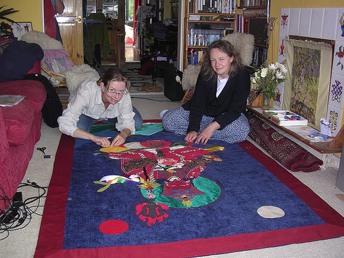 Padmasambhava appliqué renovation