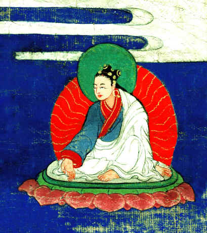 Khandro Chenmo Yeshé Tsogyel thangka